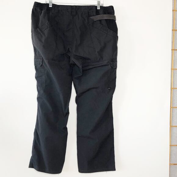 5.11 511 Tactical Series Cargo Pants Men’s 20 Black Cargo Utility Work - Picture 2 of 6